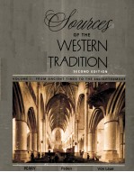 SOURCES OF THE WESTERN TRADITION SECOND EDITION VOLUME 1