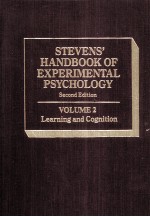 STEVENS’ HANDBOOK OF EXPERIMENTAL PSYCHOLOGY SECOND EDITION VOLUME 2