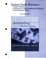 ACCOUNTING WHAT THE NUMBERS MEAN SIXTH EDITION