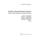 SEAFLOOR HYDROTHERMAL SYSTEMS:PHYSICAL