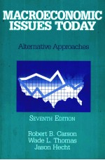 MACROECONOMIC ISSUES TODAY:ALTERNATIVE APPROACHES SEVENTH EDITION