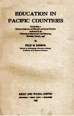 EDUCATION IN PACIFIC COUNTRIES