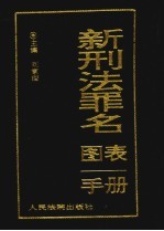 新刑法罪名图表手册 袖珍本