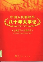 中国人民解放军八十年大事记