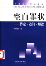 空白罪状 界定·追问·解读