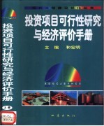 投资项目可行性研究与经济评价手册