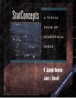 STATCONCEPTS:A VISUAL TOUR OF STATISTICAL IDEAS