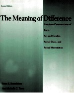 THE MEANING OF DIFFERENCE SECOND EDITION