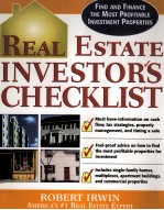 REAL ESTATE INVESTOR’S CHECKLIST:EVERYTHING YOU NEED TO KNOW TO FIND AND FINANCE THE MOST PROFITABLE