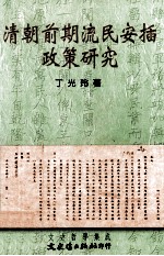 清朝前期流民安插政策研究