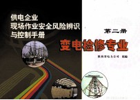 供电企业现场作业安全风险辨识与控制手册 第2册 变电检修专业