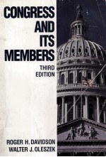 CONGRESS AND ITS MEMBERS THIRD EDITION