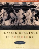 CLASSIC READINGS IN SOCIOLOGY SECOND EDITION