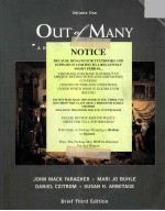 OUT OF MANY:A HISTORY OF THE AMERICAN PEOPLE BRIEF THIRD EDITION VOLUME Ⅰ