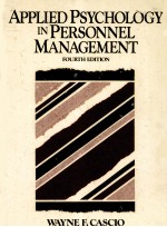 APPLIED PSYCHOLOGY IN PERSONNEL MANAGEMENT FOURTH EDITION