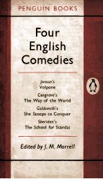 FOUR ENGLISH COMEDIES OF THE 17TH AND 18TH CENTURIES