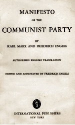 THE COMMUNIST MANIFESTO