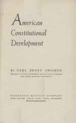 AMERICAN CONSTITUTIONAL DEVELOPMENT