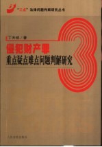 侵犯财产罪重点疑点难点问题判解研究