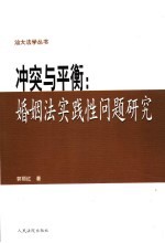 冲突与平衡 婚姻法实践性问题研究