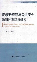 反暴恐犯罪与公共安全法治体系建设研究