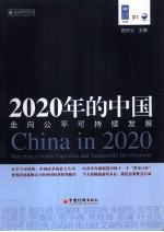 2020年的中国 走向公平可持续发展