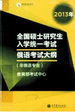 2013年全国硕士研究生入学统一考试 俄语考试大纲 非俄语专业