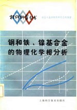 钢和铁、镍基合金的物理化学相分析