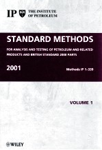 STANARD METHODS FOR ANALYSIS AND TESTING OF PETROLEUM AND RELATED PRODUCTS AND BRITISH STANDARD 2000