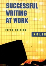 Successful Writing at Work Fifth Edition