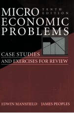 MICROECONOMIC PROVLEMS CASE STUDIES AND EXERCISES FOR RIVIEW