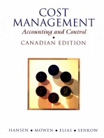 COST MANAGEMENT ACCOUNTING AND CONTROL CANADIAN EDITION