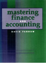 MASTERING FINANCE AND ACCOUNTING