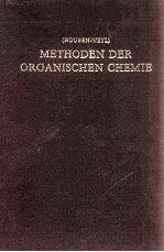 METHODEN DER ORGANISCHEN CHEMIE (HOUBEN-WEYL) BAND XIII/5 ORGANO-SILICIUM-VERBINDUNGEN