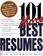 101 MORE BEST RESUMES