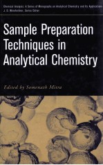 SAMPLE PREPARATION TECHNIQUES IN ANALYTICAL CHEMISTRY