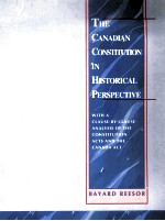 THE CANADIAN CONSTITUTION IN HISTORICAL