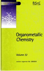 ORGANOMETALLIC CHEMISTRY VOLUME 32