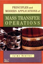 PRINCIPLES AND MODERN APPLICATIONS OF MASS TRANSFER OPERATIONS