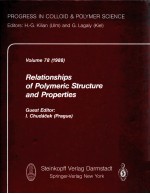 RELATIONSHIPS OF POLYMERIC STRUCTURE AND PROPERTIES VOLUME 78(1988)