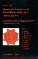 PHYSICAL CHEMISTRY OF SOLID STATE MATERIALS