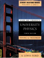 STUDENT SOLUTIONS MANUAL VOLUMES 2 AND 3 UNIVERSITY PHYSICS TENTH EDITION YOUNG＆FREEDMAN