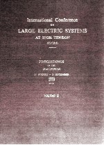 INTERNATIONAL CONFERENCE ON LARGE ELECTRIC SYSTEMS AT HIGH TENSION (CIGRE) PROCEEDINGS OF THE 23 RD