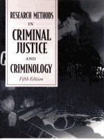 Research Methods in Criminal Justice and Criminology