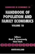 HANDBOOK OF POPULATION AND FAMILY ECONOMICS VOLUME 1B