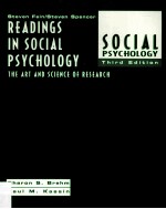 READINGS IN SOCIAL PSYCHOLOGY THE ART AND SCIENCE OF PESEARCH