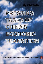 PRESSING TASKS OF CHINA'S ECONOMIC TRANSITION