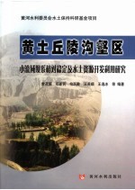 黄土丘陵沟壑区小流域坝系相对稳定及水土资源开发利用研究