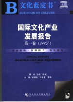 国际文化产业发展报告 第1卷 2007