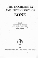 the biochemistry and physiology of bone